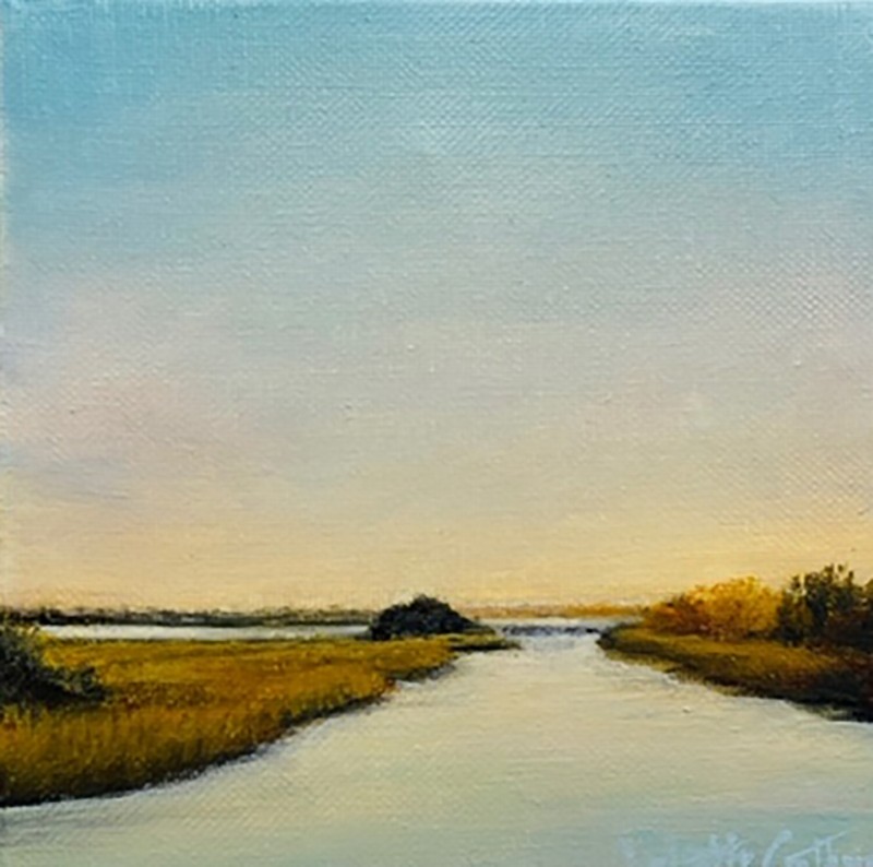 Sunrise In The Wetland